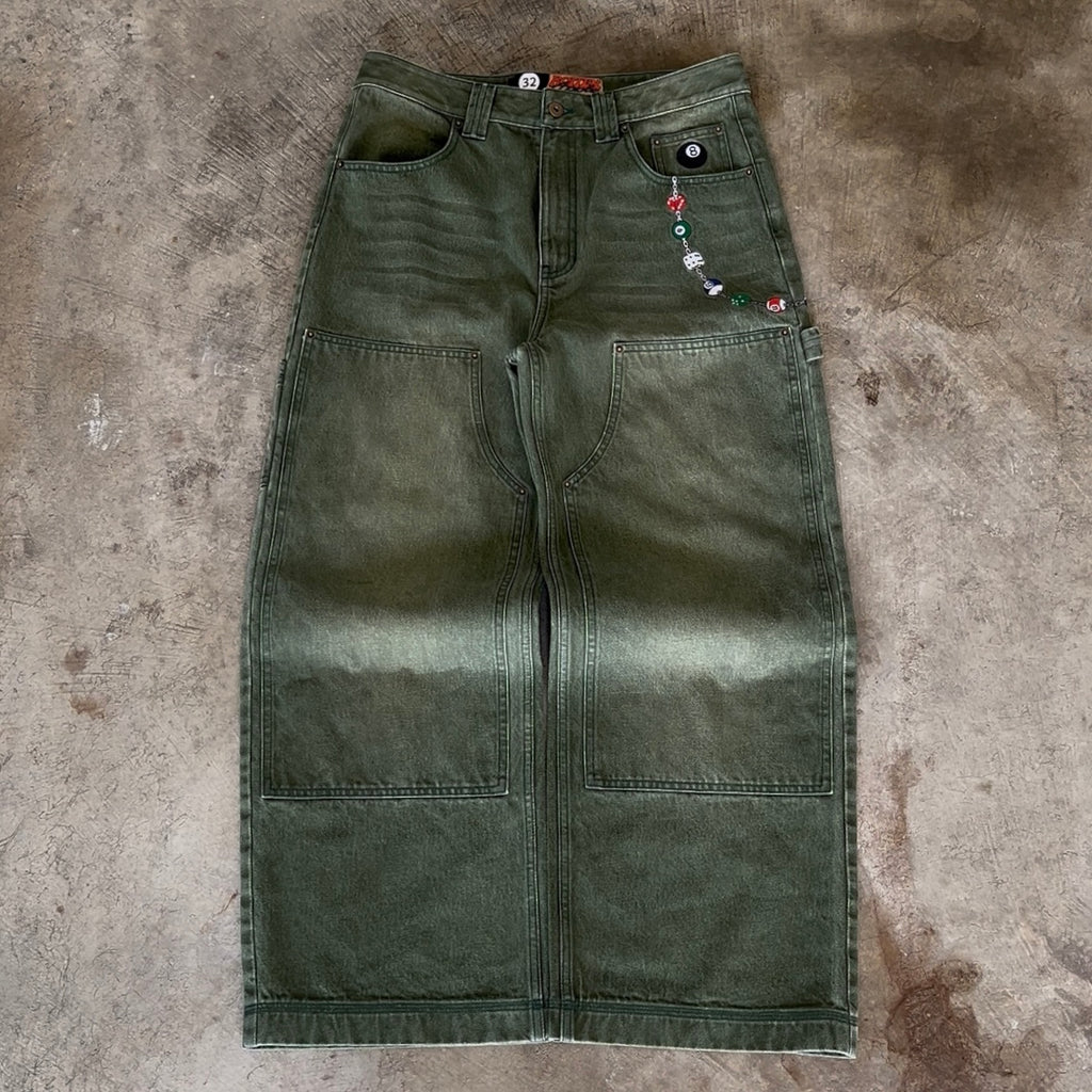 Billiard Embroidered Denim