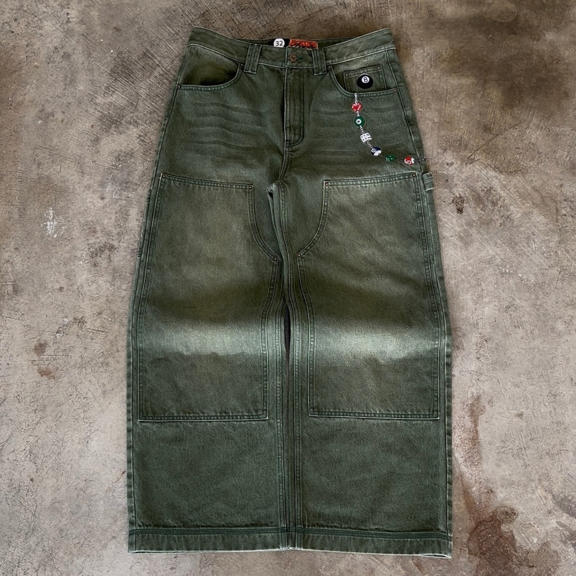 Billiard Embroidered Denim