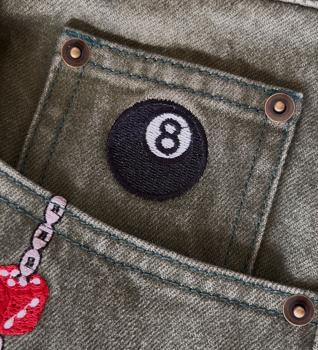 Billiard Embroidered Denim